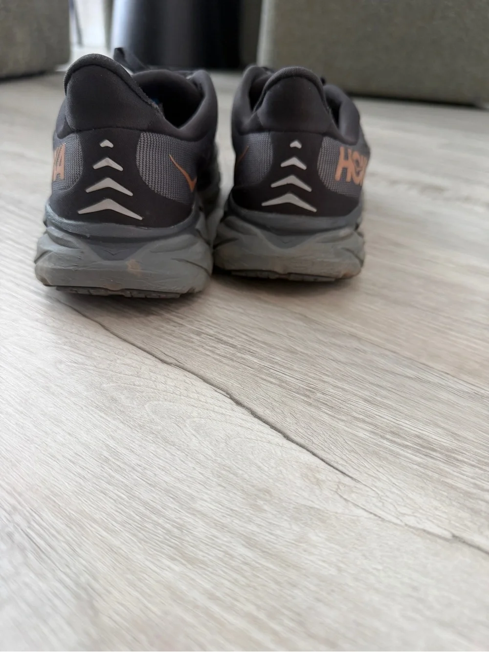Hoka cushioned trainers